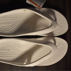 Crocs Women's White Sandals
